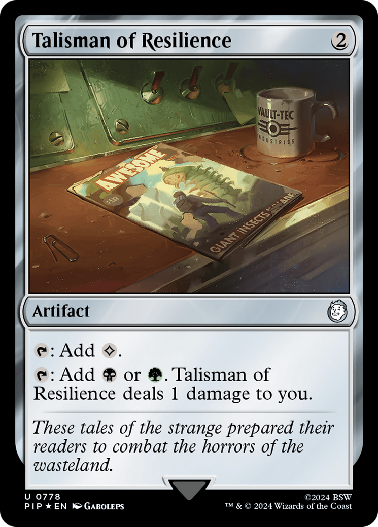 Talisman of Resilience (Surge Foil) [Fallout] | Exor Games Truro