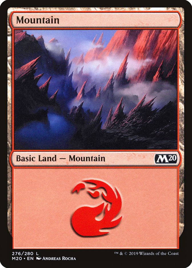 Mountain (276) [Core Set 2020] | Exor Games Truro