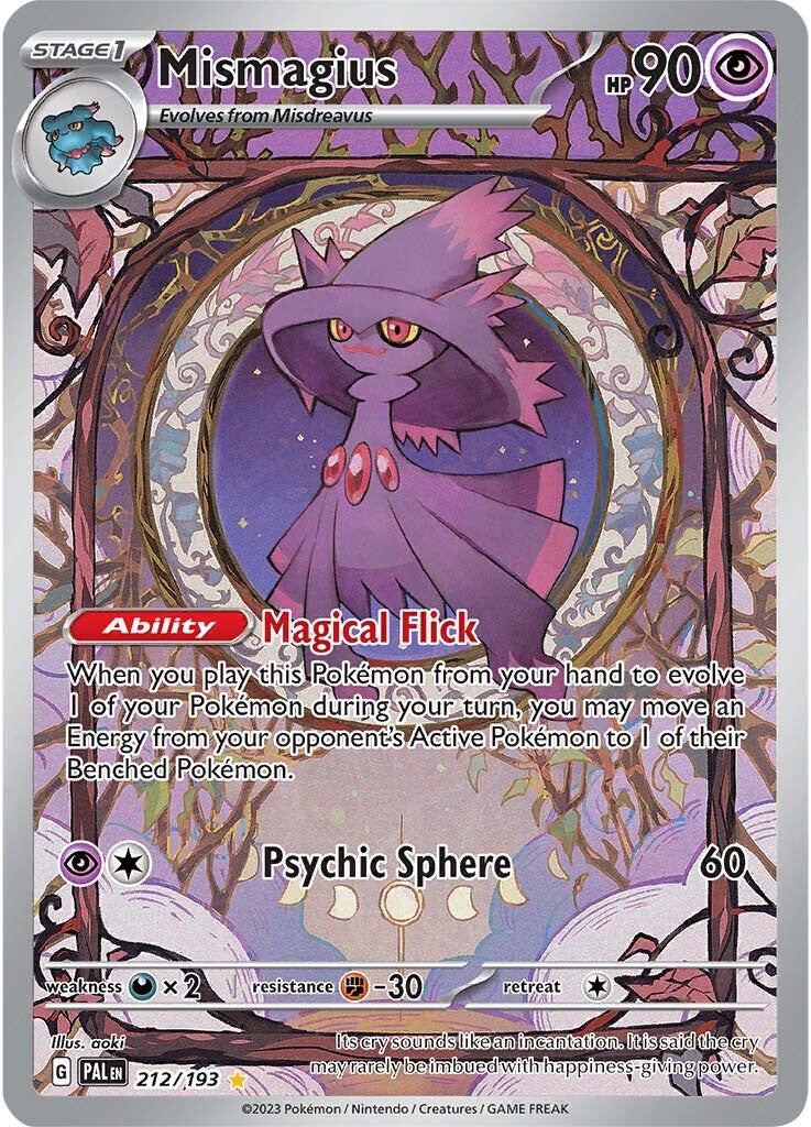 Mismagius (212/193) [Scarlet & Violet: Paldea Evolved] | Exor Games Truro