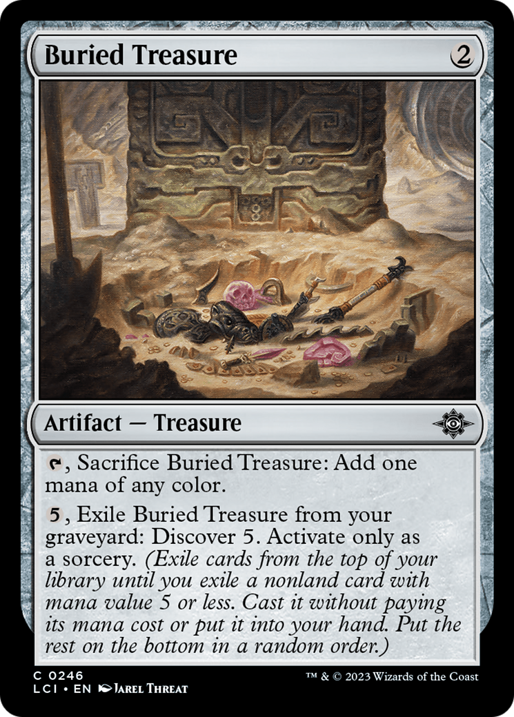 Buried Treasure [The Lost Caverns of Ixalan] | Exor Games Truro