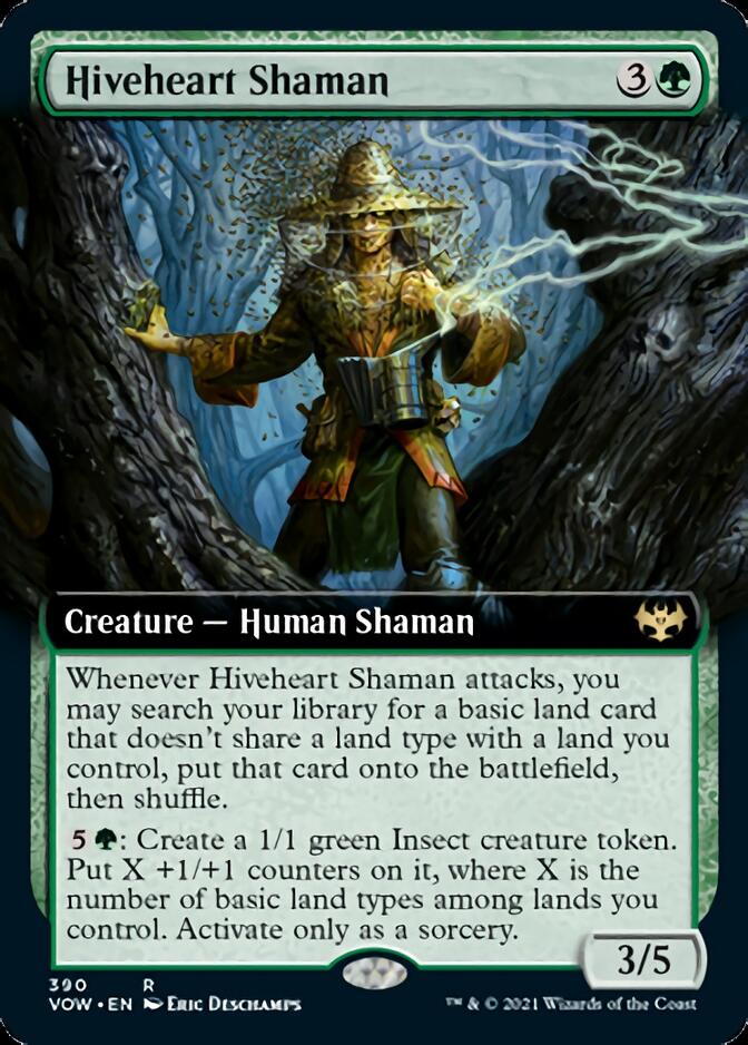 Hiveheart Shaman (Extended Art) [Innistrad: Crimson Vow] | Exor Games Truro