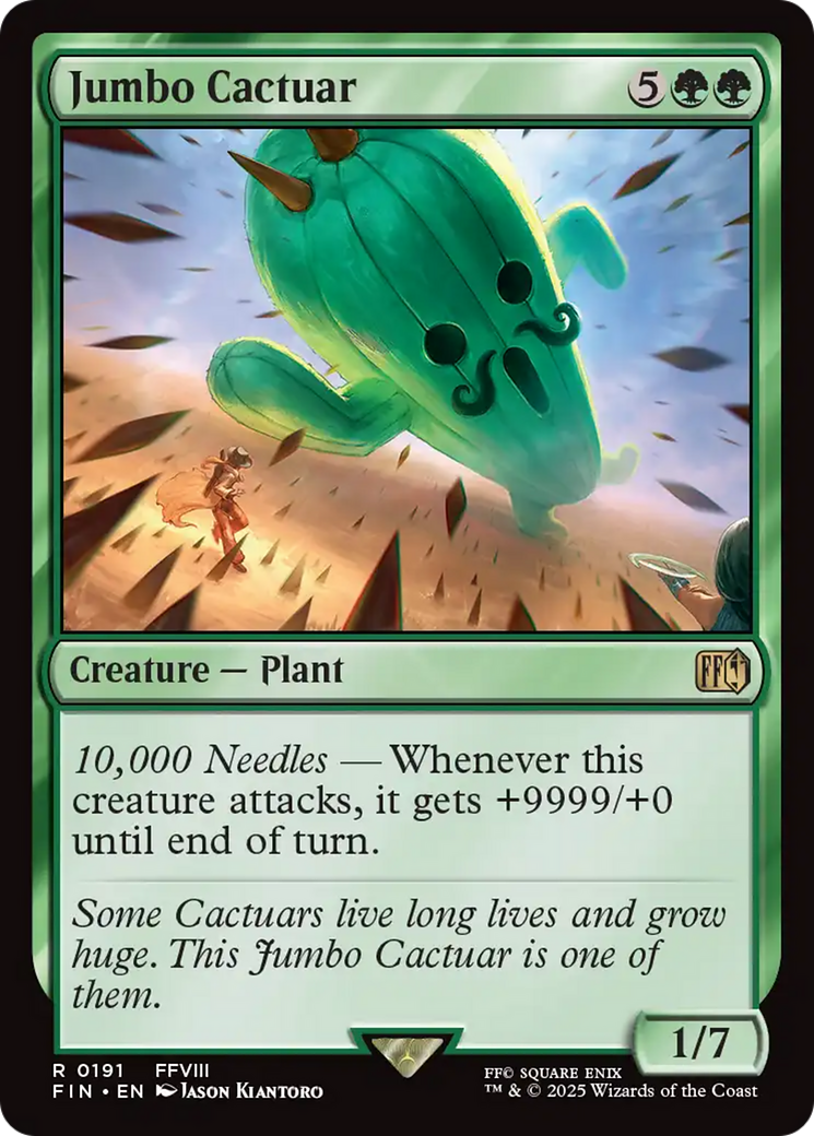Jumbo Cactuar [FINAL FANTASY] | Exor Games Truro