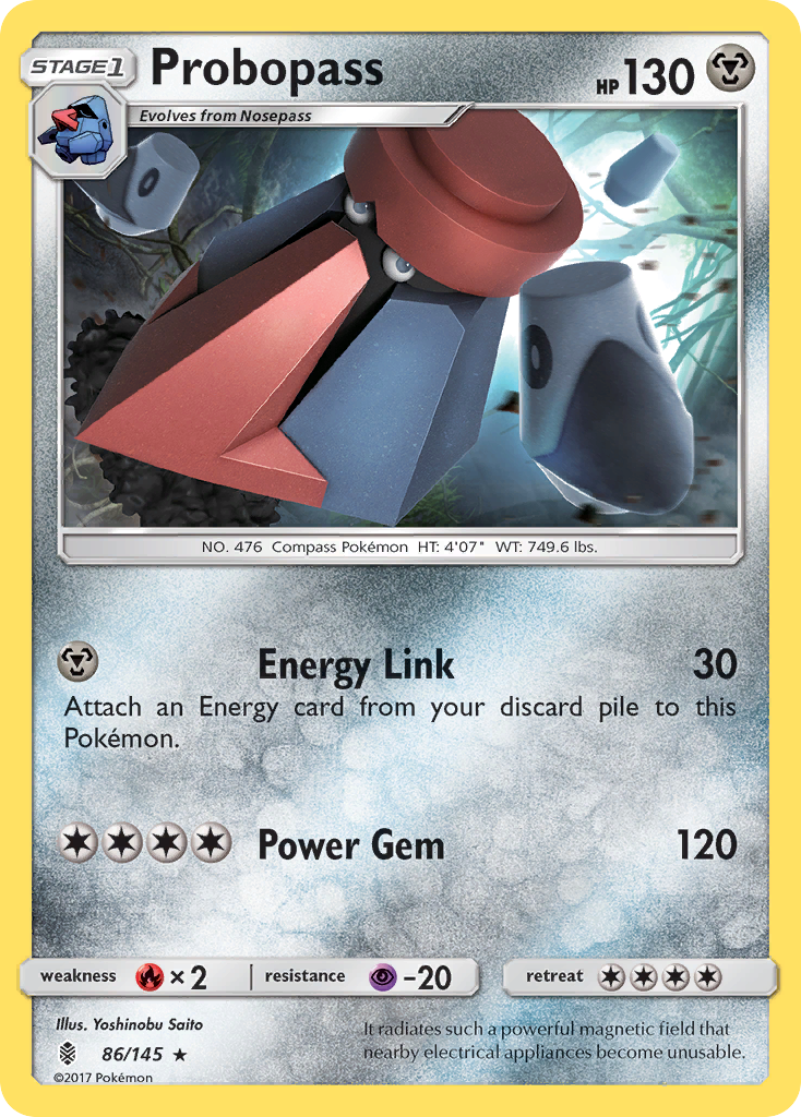 Probopass (86/145) [Sun & Moon: Guardians Rising] | Exor Games Truro