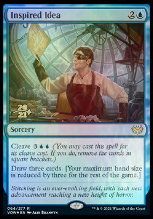Inspired Idea [Innistrad: Crimson Vow Prerelease Promos] | Exor Games Truro