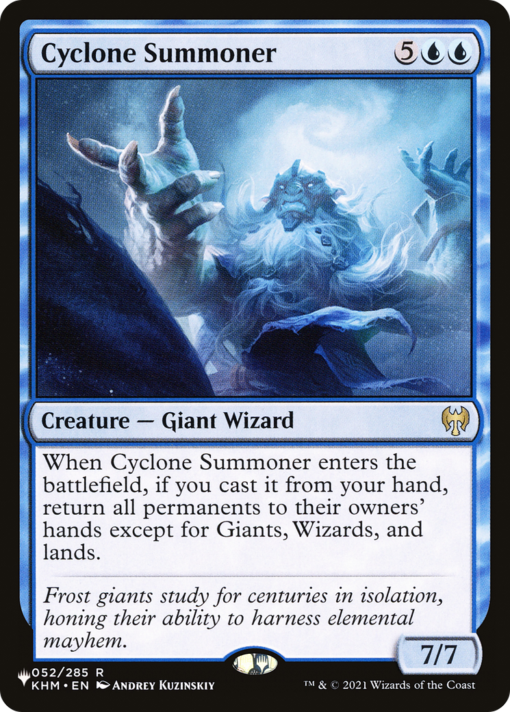 Cyclone Summoner [The List] | Exor Games Truro