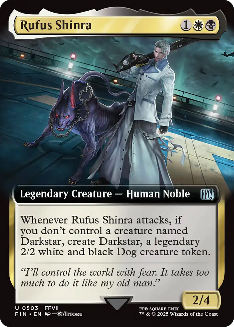 Rufus Shinra (Extended Art) [FINAL FANTASY] | Exor Games Truro