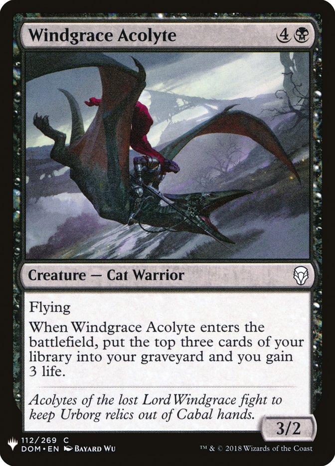 Windgrace Acolyte [Mystery Booster] | Exor Games Truro