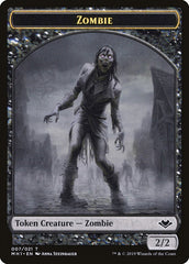 Marit Lage // Zombie Double-Sided Token [Modern Horizons Tokens] | Exor Games Truro