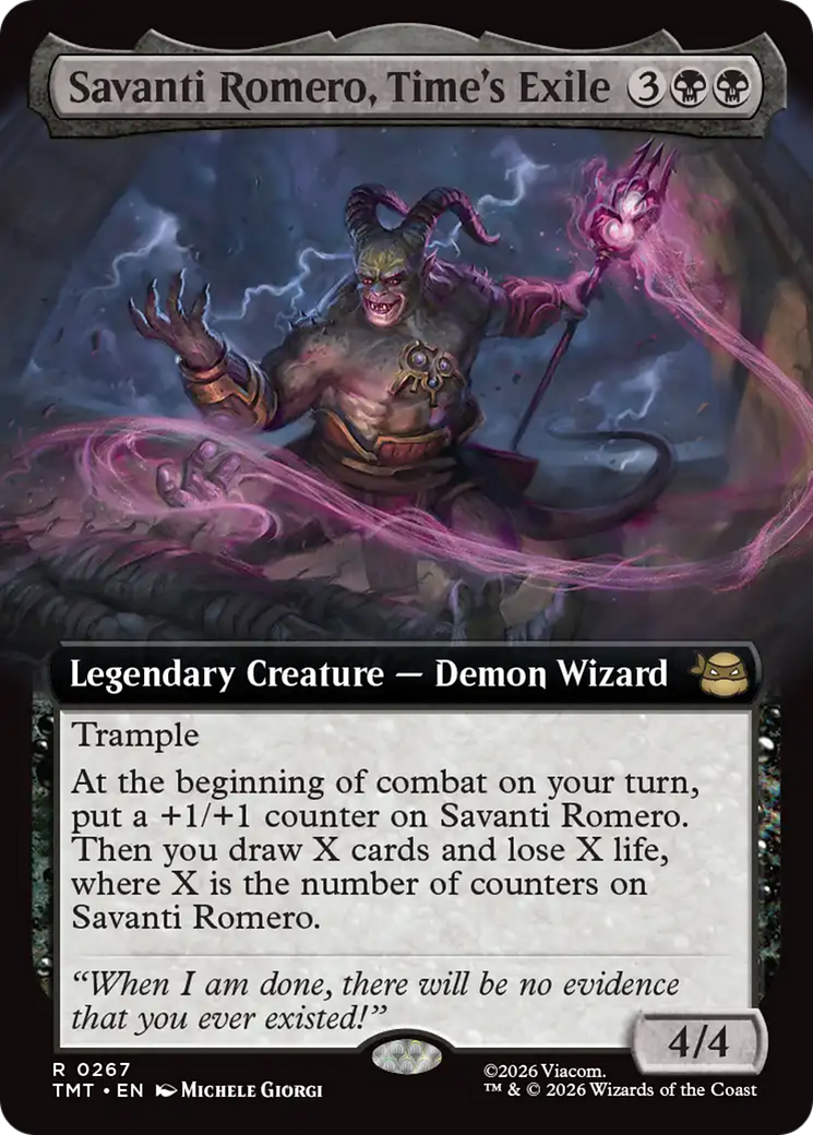 Savanti Romero, Time's Exile (Extended Art) [Teenage Mutant Ninja Turtles] | Exor Games Truro