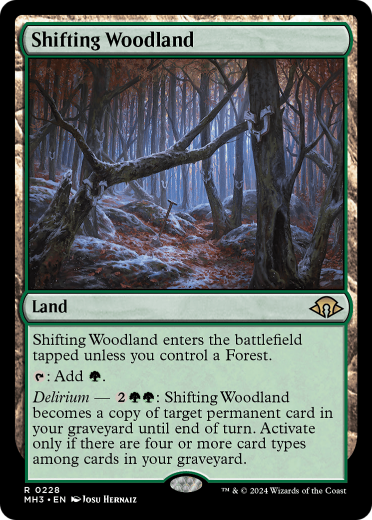 Shifting Woodland [Modern Horizons 3] | Exor Games Truro