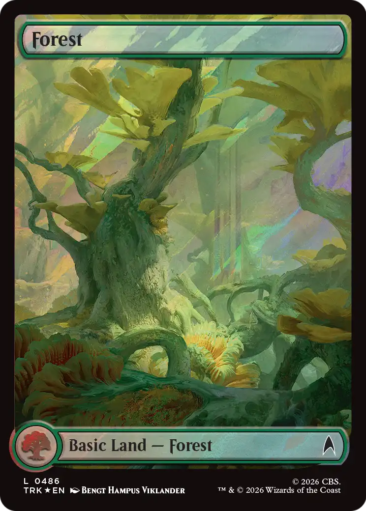 Forest (0486) (Surge Foil) [Star Trek] | Exor Games Truro