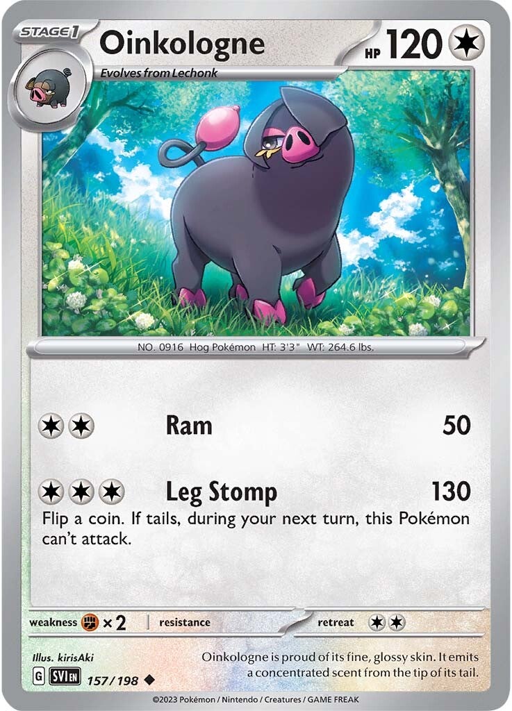 Oinkologne (157/198) [Scarlet & Violet: Base Set] | Exor Games Truro