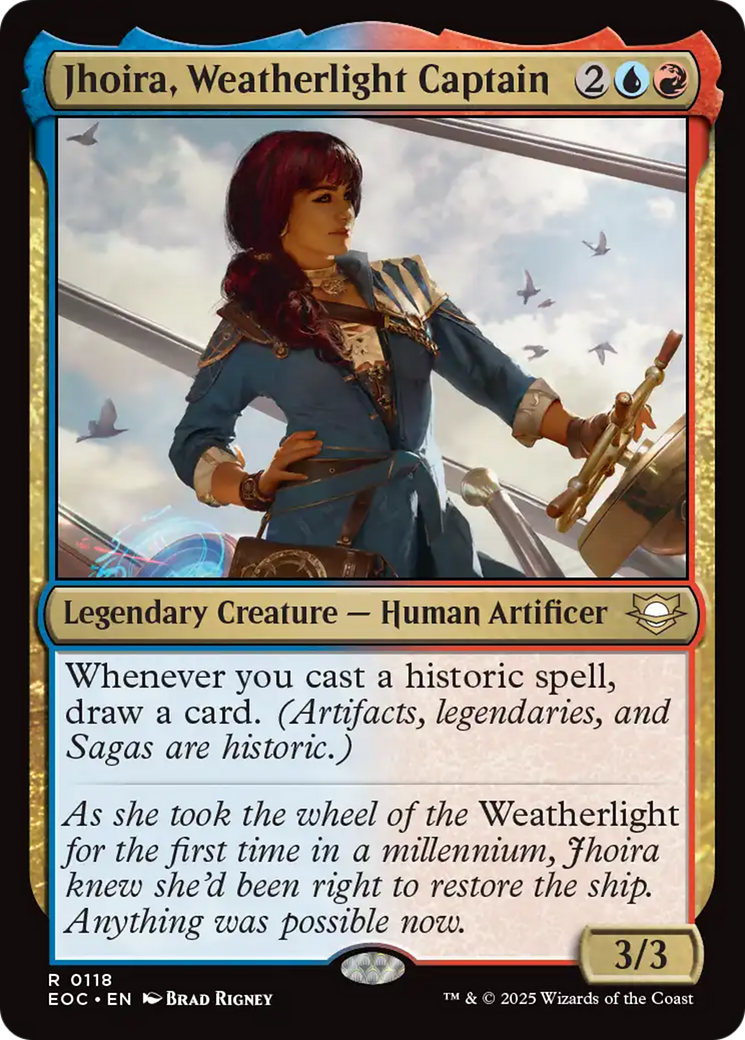 Jhoira, Weatherlight Captain [Edge of Eternities Commander] | Exor Games Truro