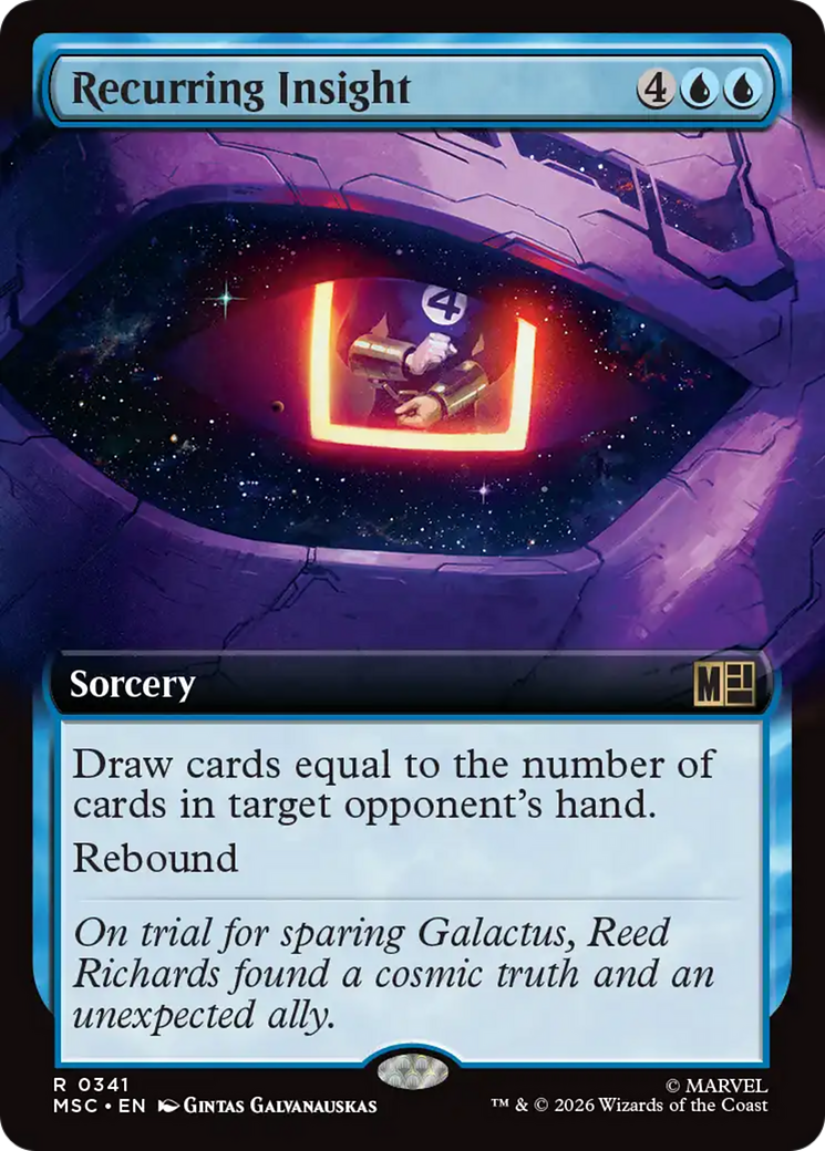 Recurring Insight (Extended Art) [Marvel Super Heroes Commander] | Exor Games Truro