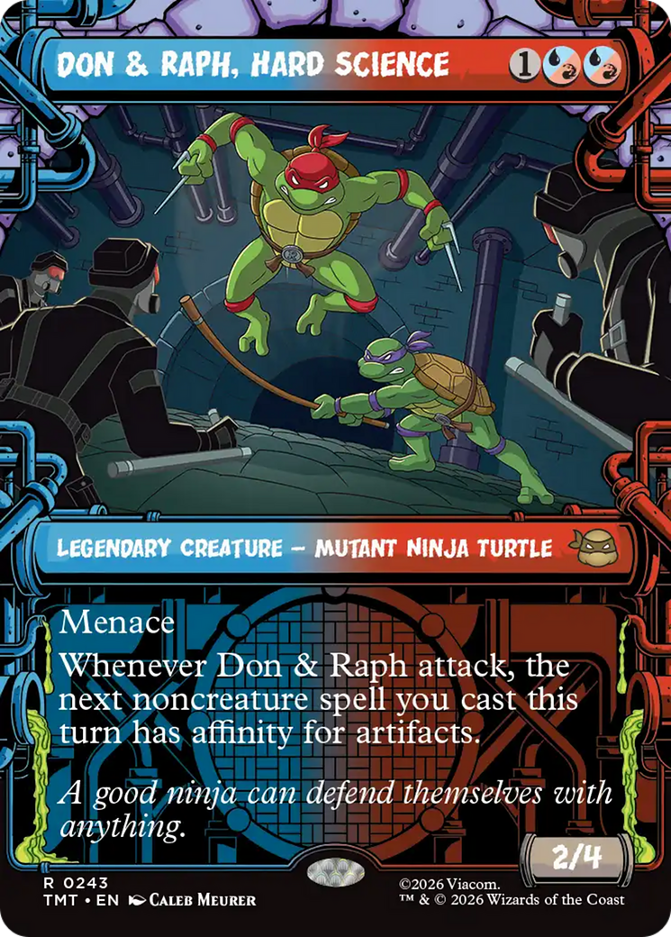 Don & Raph, Hard Science (Showcase) [Teenage Mutant Ninja Turtles] | Exor Games Truro