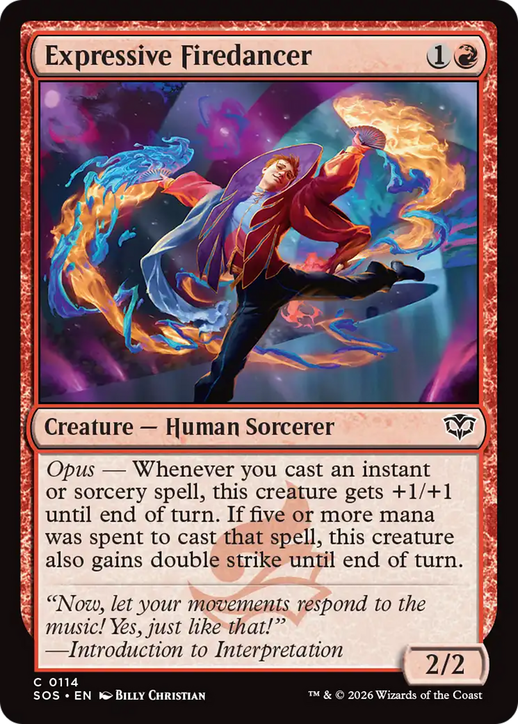 Expressive Firedancer [Secrets of Strixhaven] | Exor Games Truro