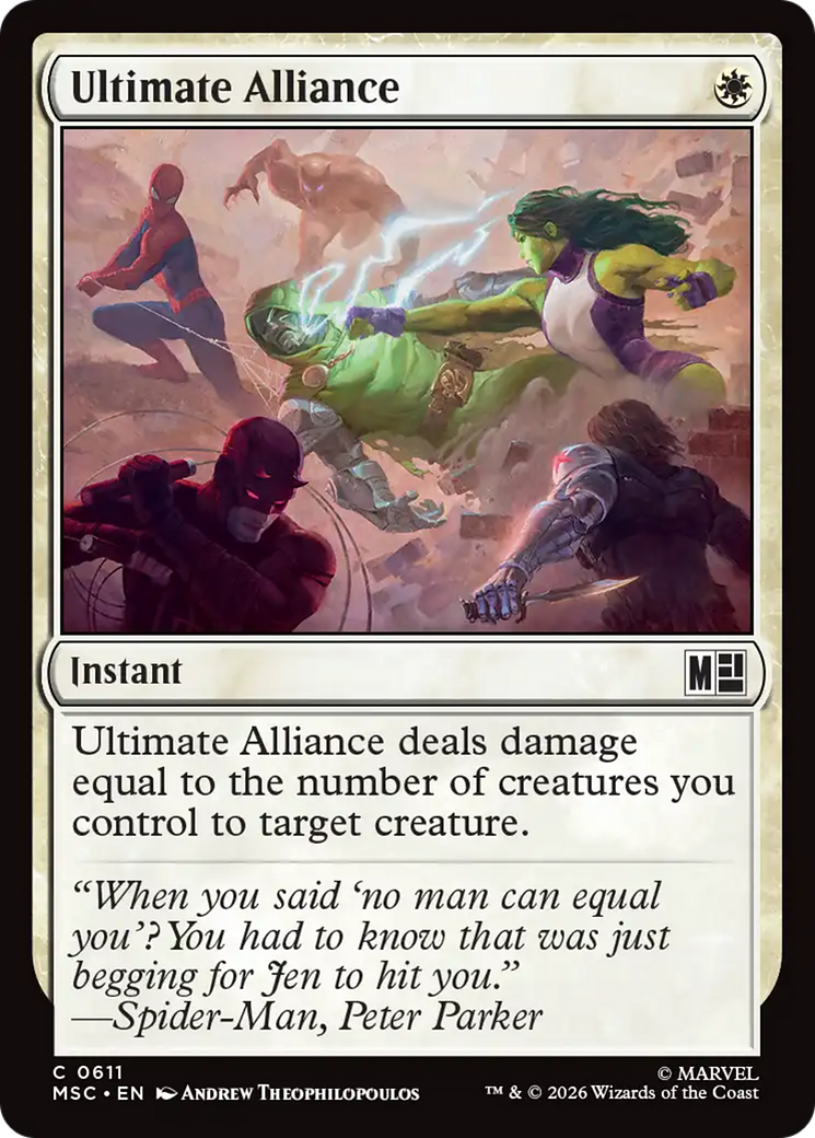 Ultimate Alliance [Marvel Super Heroes Commander] | Exor Games Truro