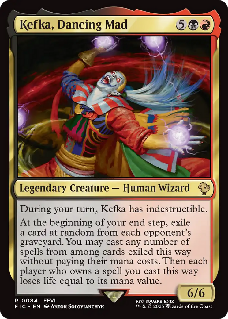 Kefka, Dancing Mad [FINAL FANTASY Commander] | Exor Games Truro
