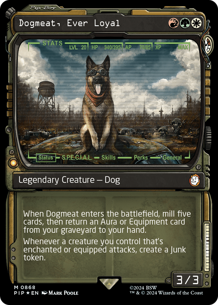 Dogmeat, Ever Loyal (Showcase) (Surge Foil) [Fallout] | Exor Games Truro