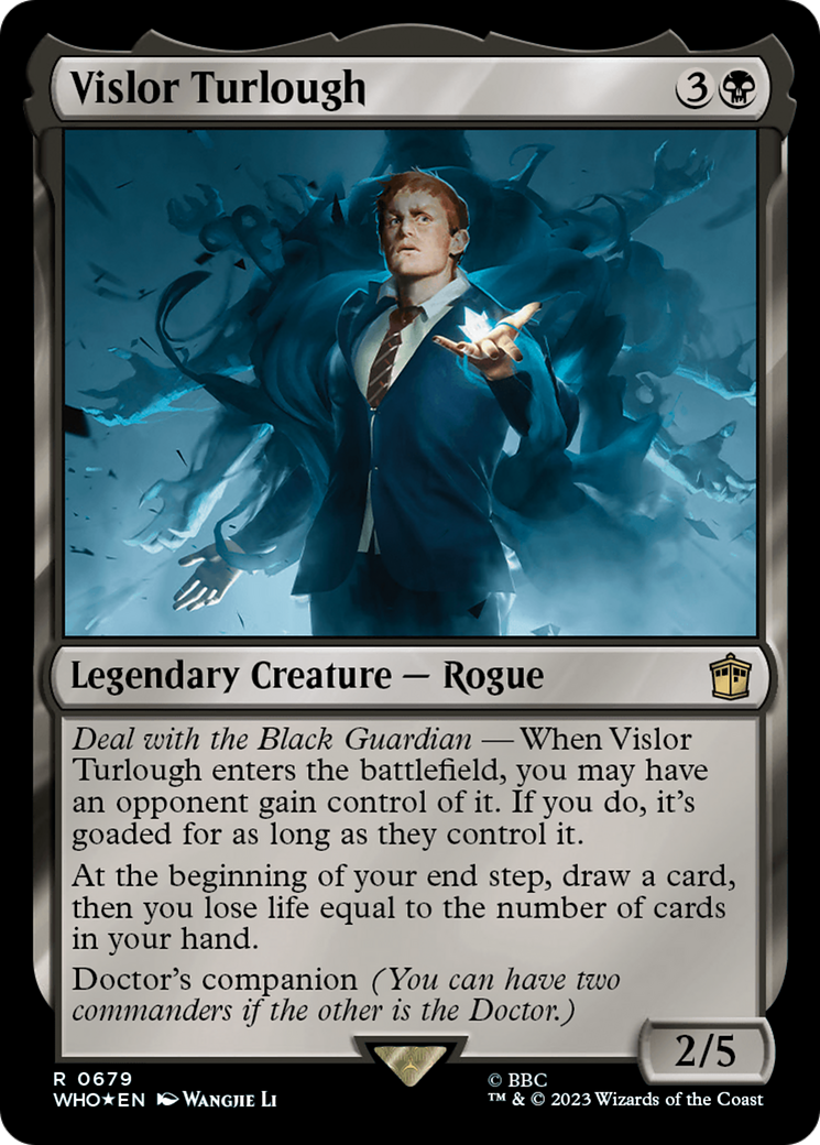 Vislor Turlough (Surge Foil) [Doctor Who] | Exor Games Truro