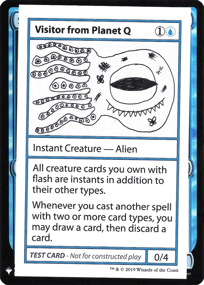 Visitor from Planet Q [Mystery Booster Playtest Cards] | Exor Games Truro