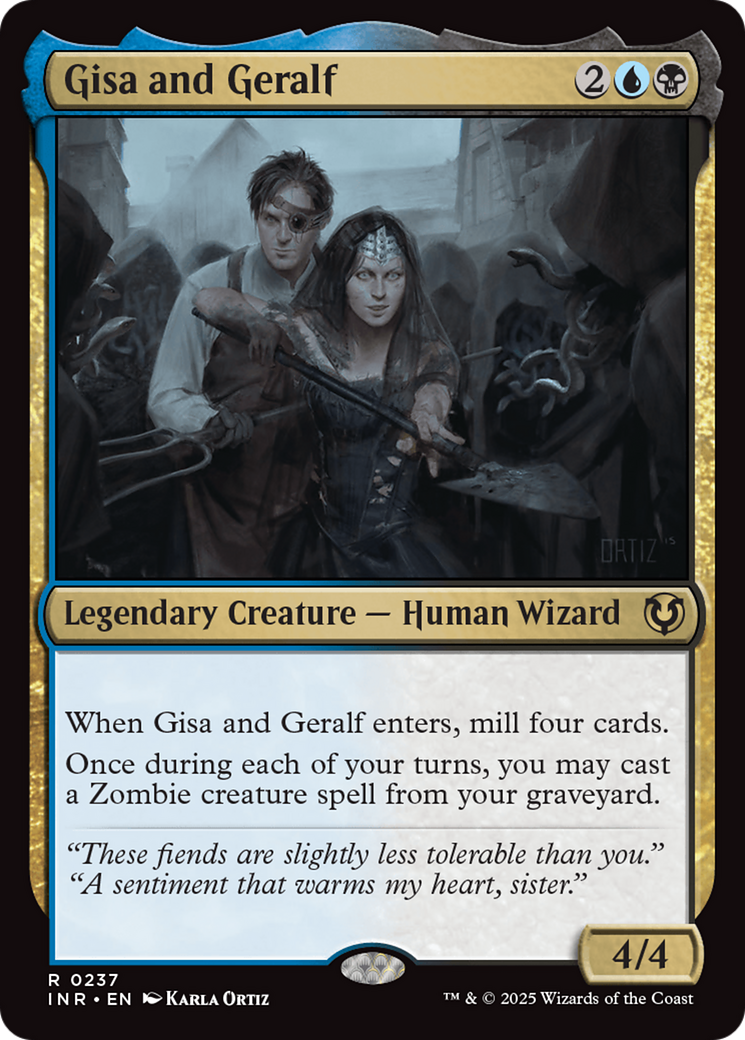 Gisa and Geralf [Innistrad Remastered] | Exor Games Truro