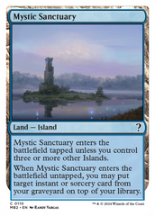 Mystic Sanctuary (White Border) [Mystery Booster 2] | Exor Games Truro