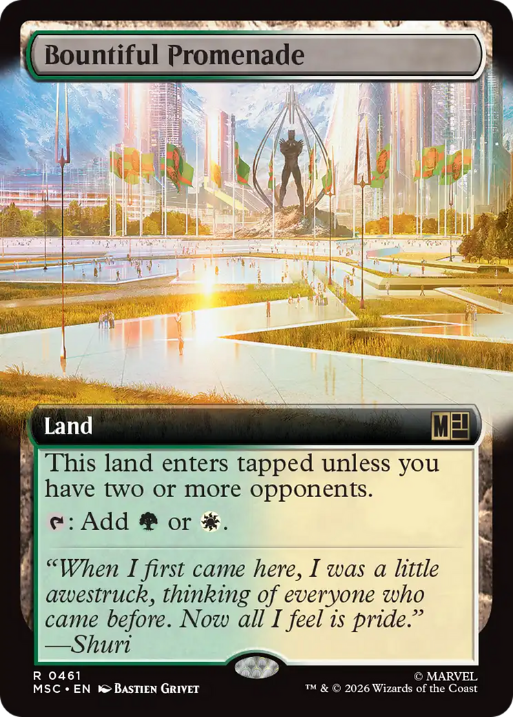 Bountiful Promenade (Extended Art) [Marvel Super Heroes Commander] | Exor Games Truro