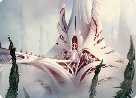 The Fair Basilica Art Card [Phyrexia: All Will Be One Art Series] | Exor Games Truro