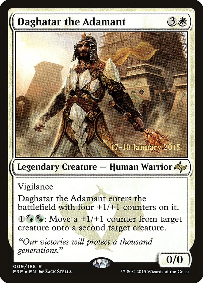 Daghatar the Adamant [Fate Reforged Prerelease Promos] | Exor Games Truro