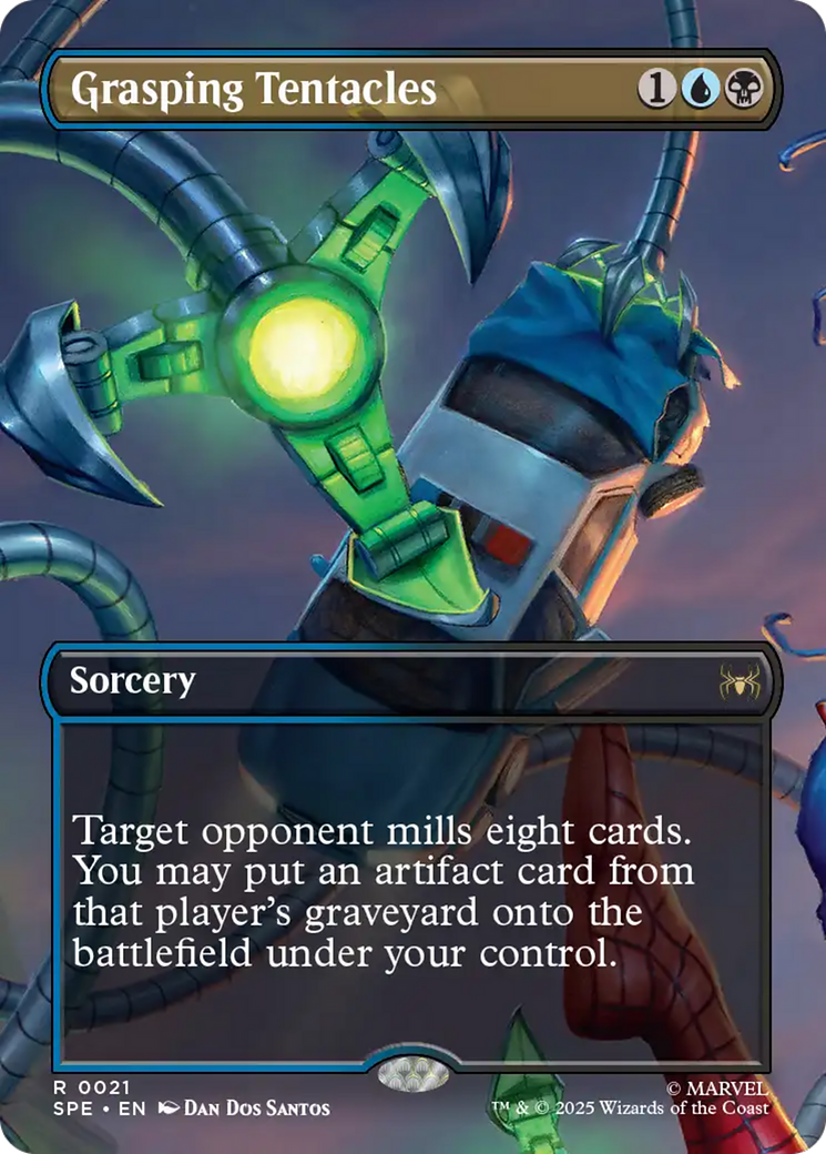 Grasping Tentacles (Borderless) [Marvel's Spider-Man: Eternal-Legal] | Exor Games Truro
