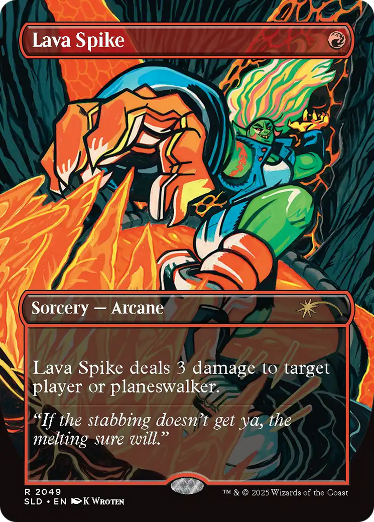 Lava Spike (2049) [Secret Lair Drop Series] | Exor Games Truro