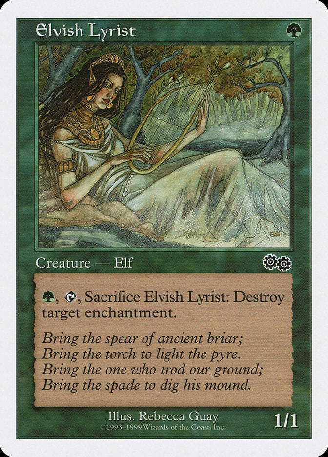 Elvish Lyrist [Battle Royale] | Exor Games Truro