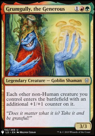 Grumgully, the Generous [The List] | Exor Games Truro