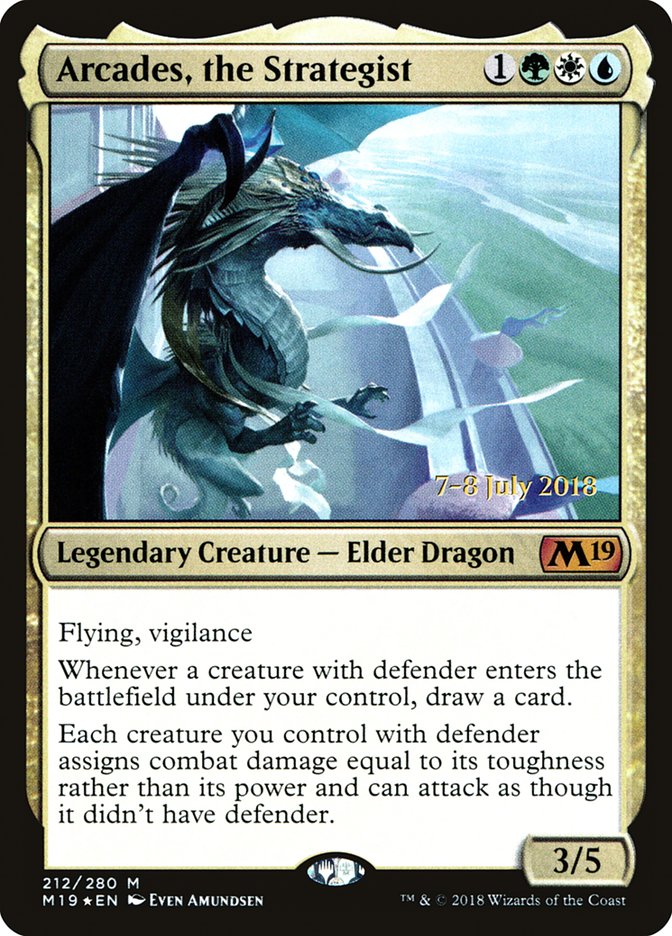 Arcades, the Strategist [Core Set 2019 Prerelease Promos] | Exor Games Truro