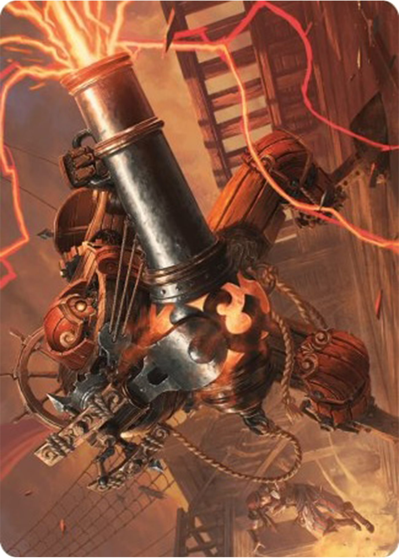 Blaster Hulk Art Card [Modern Horizons 3 Art Series] | Exor Games Truro