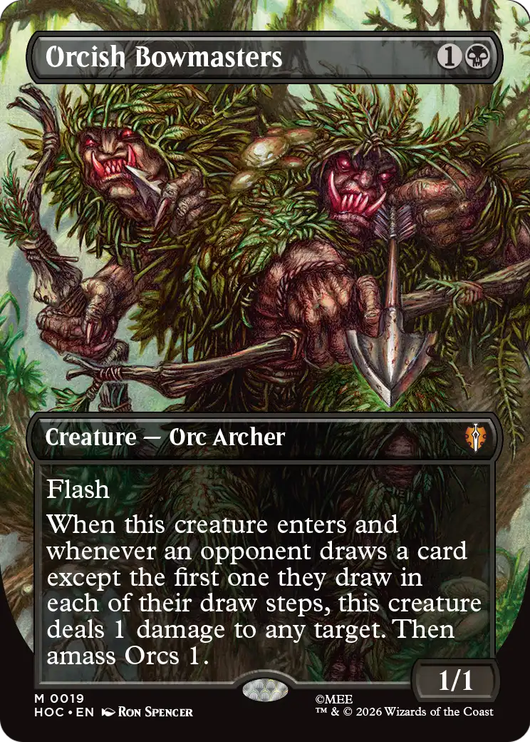 Orcish Bowmasters (Borderless) [The Hobbit: Eternal-Legal] | Exor Games Truro