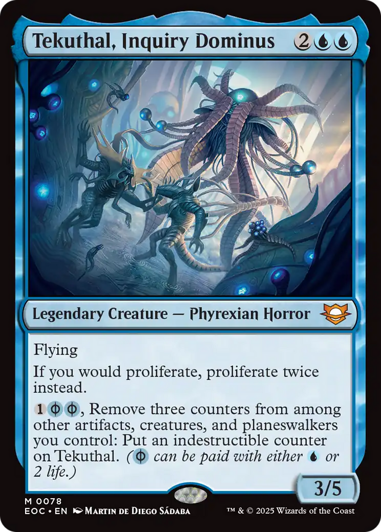 Tekuthal, Inquiry Dominus [Edge of Eternities Commander] | Exor Games Truro