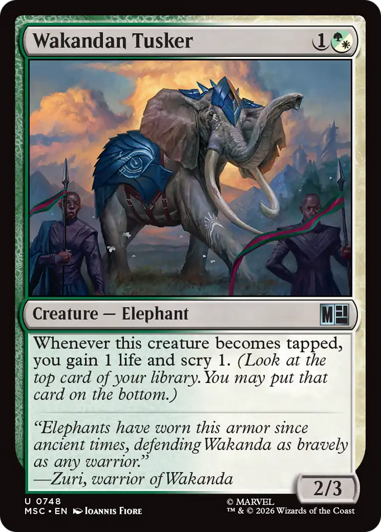 Wakandan Tusker [Marvel Super Heroes Commander] | Exor Games Truro
