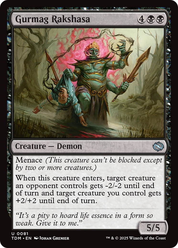 Gurmag Rakshasa [Tarkir: Dragonstorm] | Exor Games Truro
