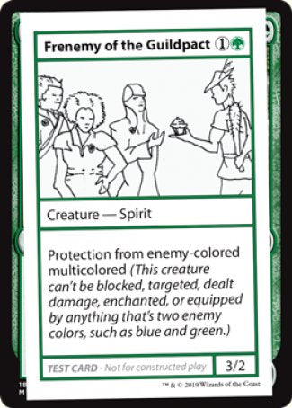 Frenemy of the Guildpact (2021 Edition) [Mystery Booster Playtest Cards] | Exor Games Truro