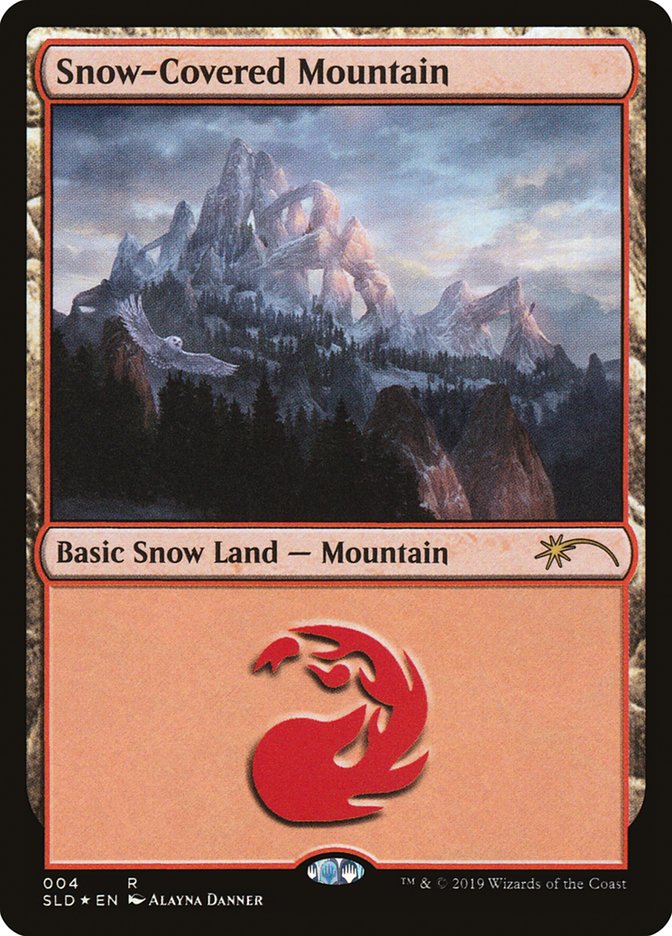 Snow-Covered Mountain (004) [Secret Lair Drop Series] | Exor Games Truro