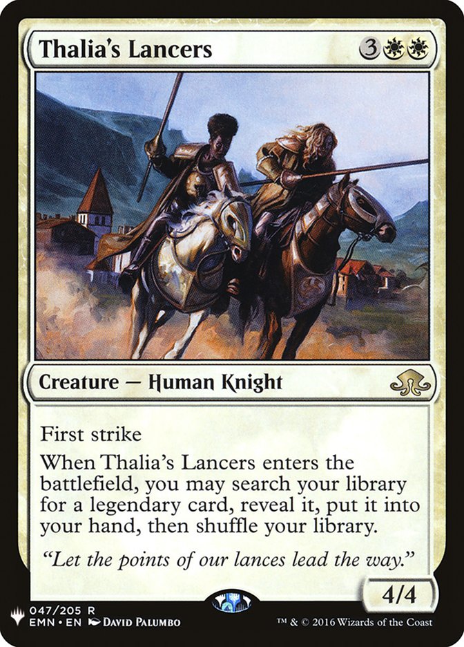 Thalia's Lancers [The List] | Exor Games Truro