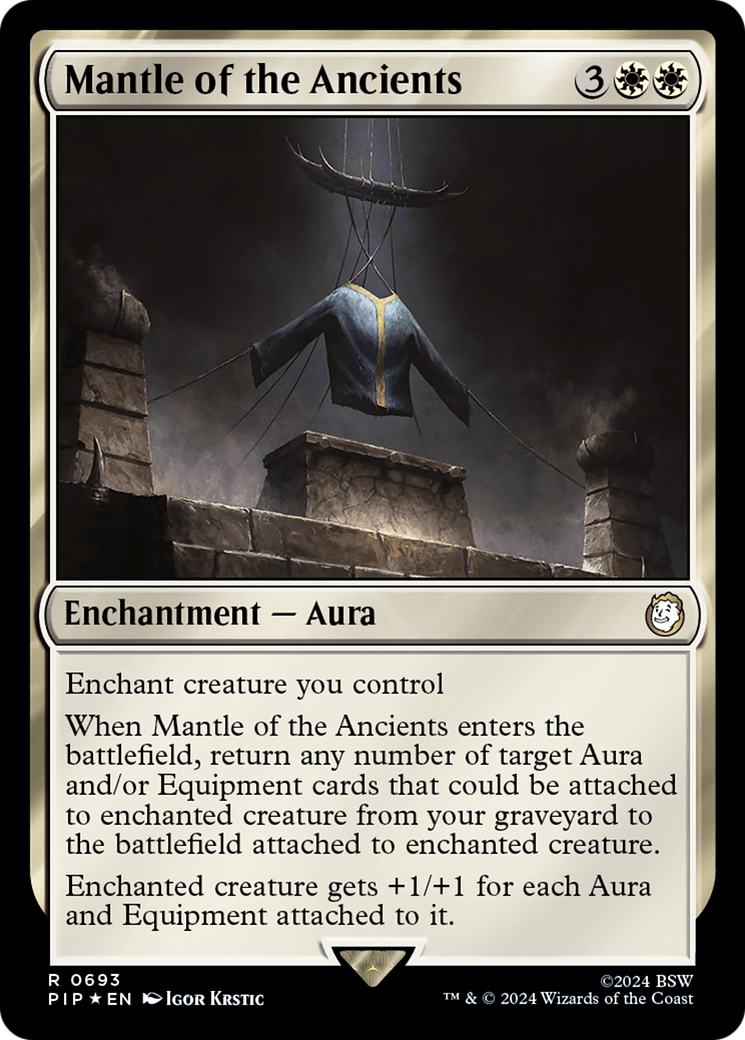 Mantle of the Ancients (Surge Foil) [Fallout] | Exor Games Truro