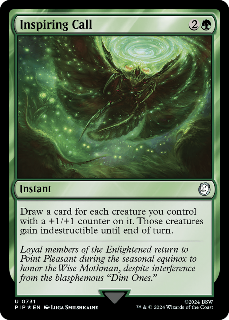 Inspiring Call (Surge Foil) [Fallout] | Exor Games Truro
