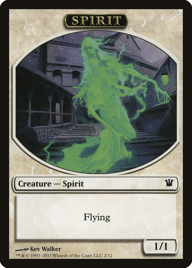 Spirit Token [Innistrad Tokens] | Exor Games Truro