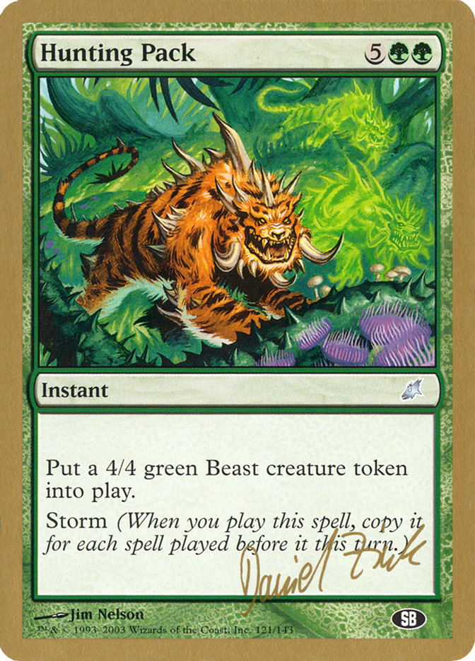 Hunting Pack (Daniel Zink) (SB) [World Championship Decks 2003] | Exor Games Truro