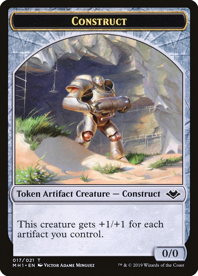 Goblin (010) // Construct (017) Double-Sided Token [Modern Horizons Tokens] | Exor Games Truro