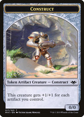 Soldier (004) // Construct (017) Double-Sided Token [Modern Horizons Tokens] | Exor Games Truro