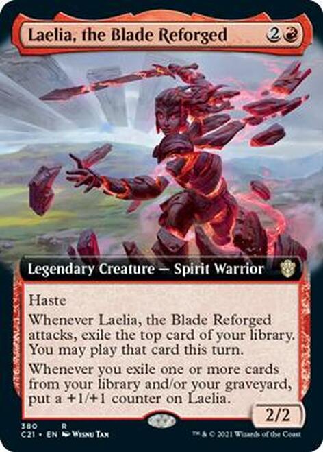 Laelia, the Blade Reforged (Extended Art) [Commander 2021] | Exor Games Truro